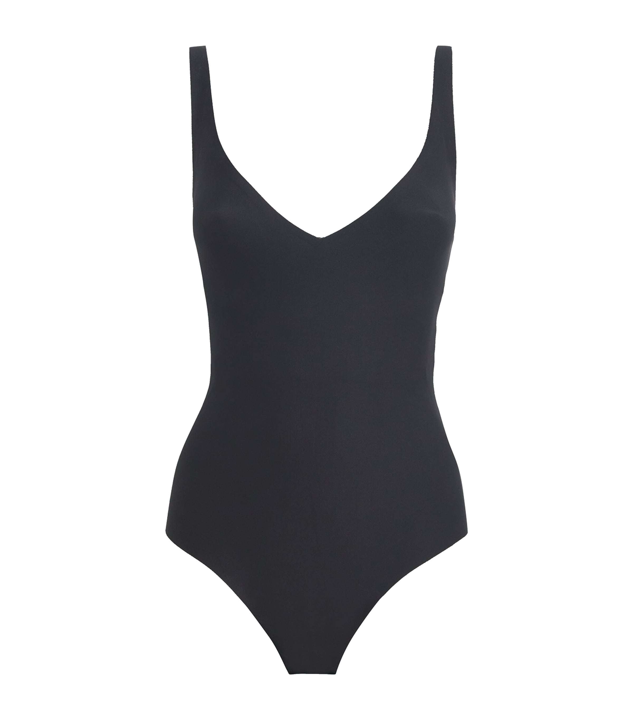 Skims Brown Plunge Bodysuit