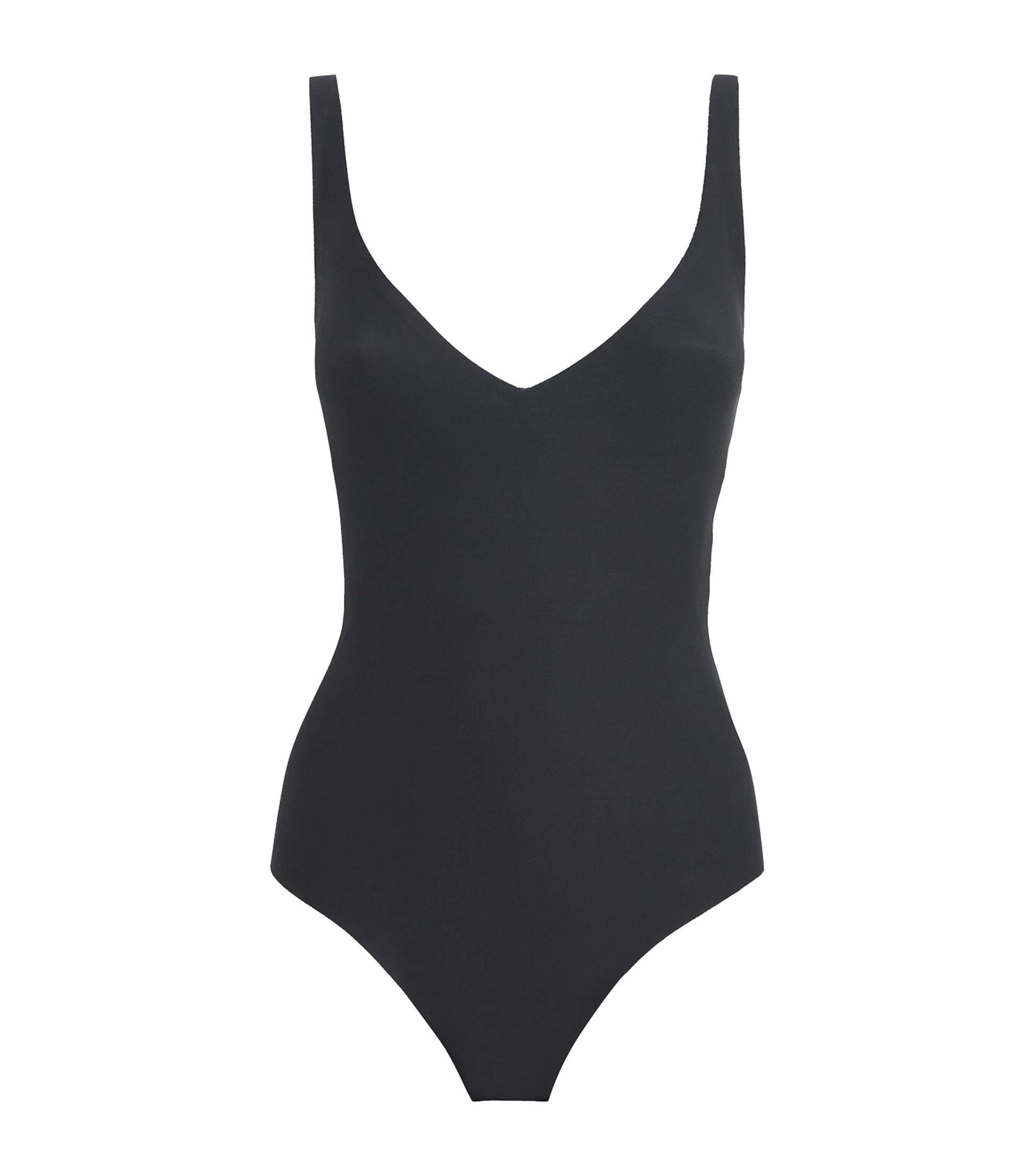 Skims Brown Plunge Bodysuit