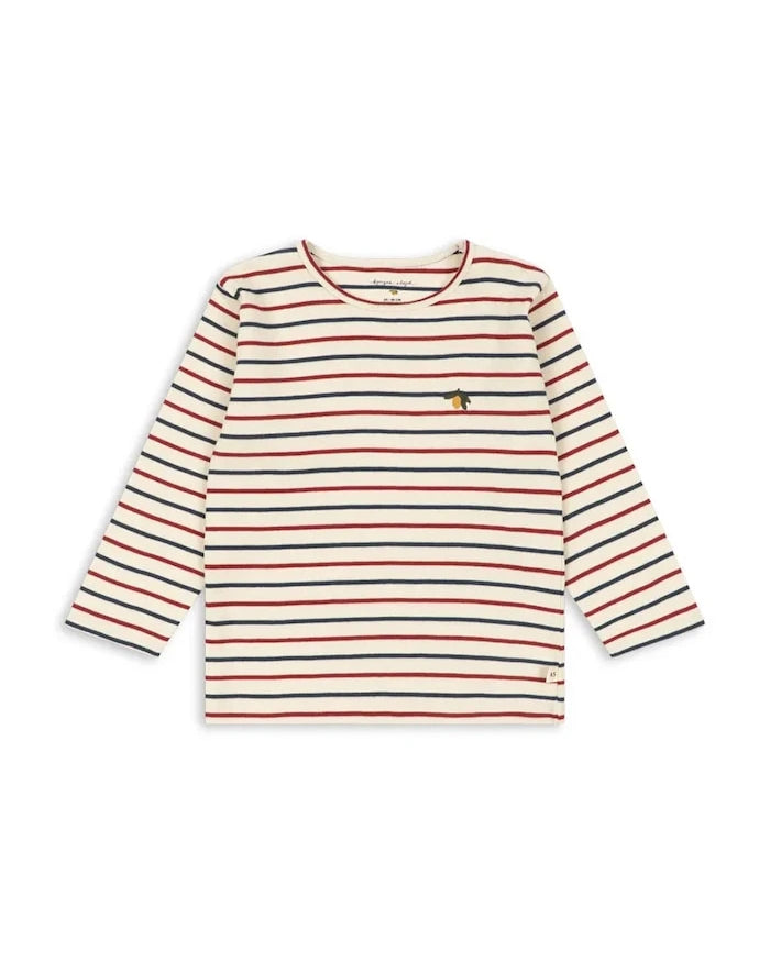 Konges Sløjd çocuklar için uzun kollu modal bluz VOCO MODAL BLOUSE