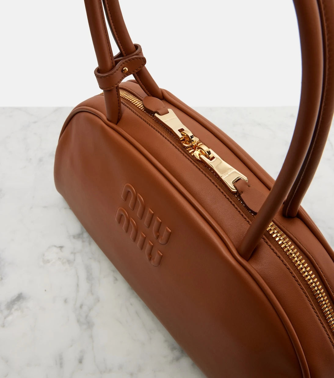 Miu Miu - Beau Large leather shoulder bag