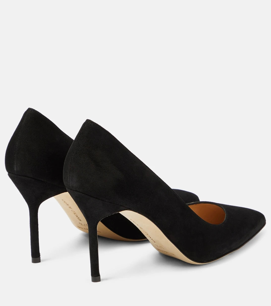 Manolo Blahnik - BB 90 suede pumps