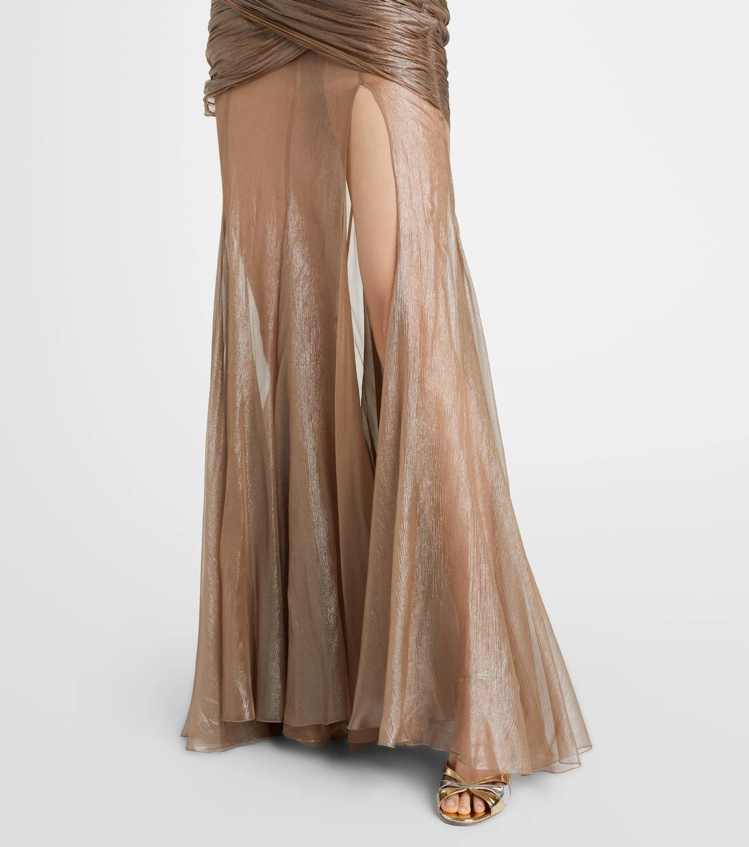 Maria Lucia Hohan - Marimar one-shoulder silk bustier gown