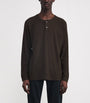 Long-Sleeved Henley Top