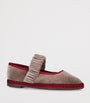 Flabelus Brown Velvet Mafalda Espadrilles