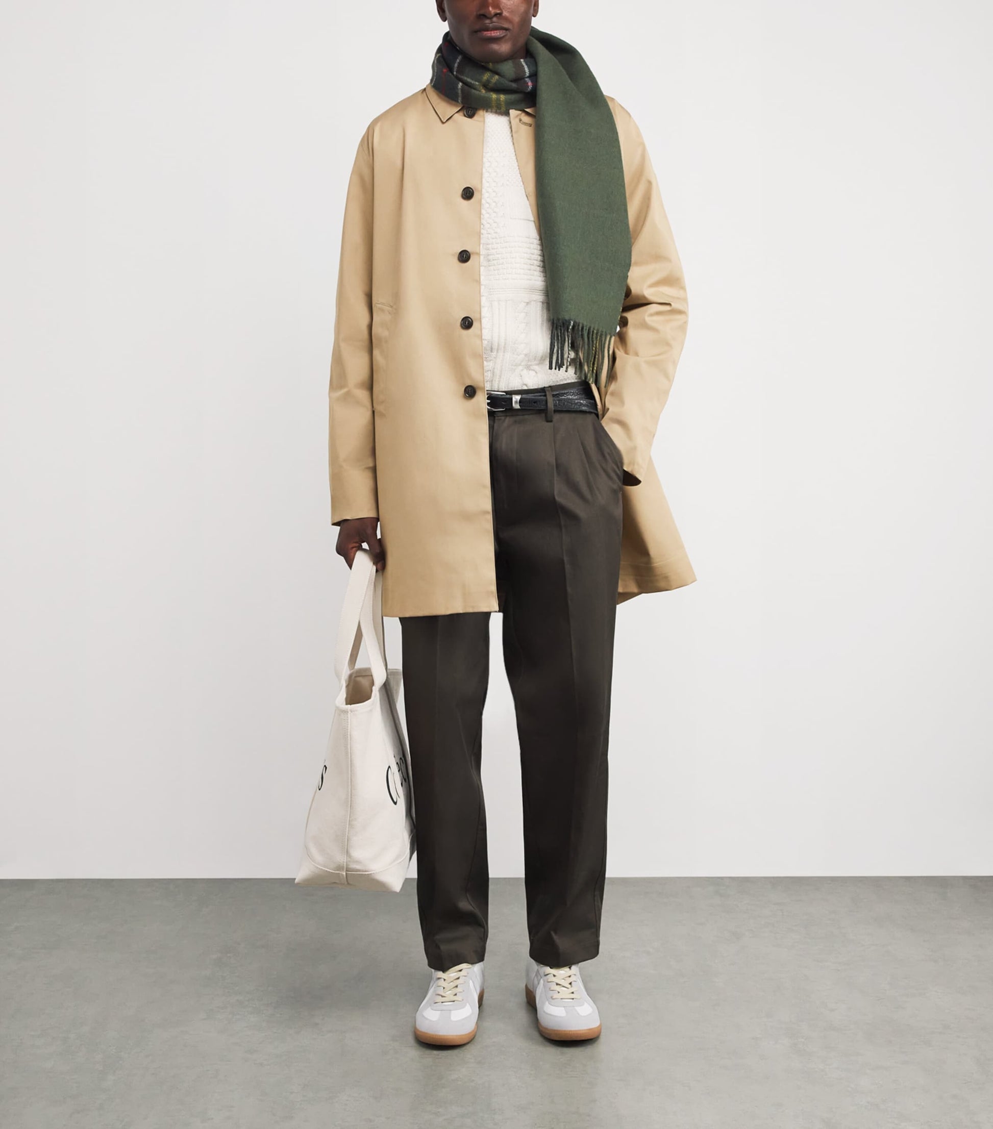 Barbour Neutral Lorden Waterproof Jacket