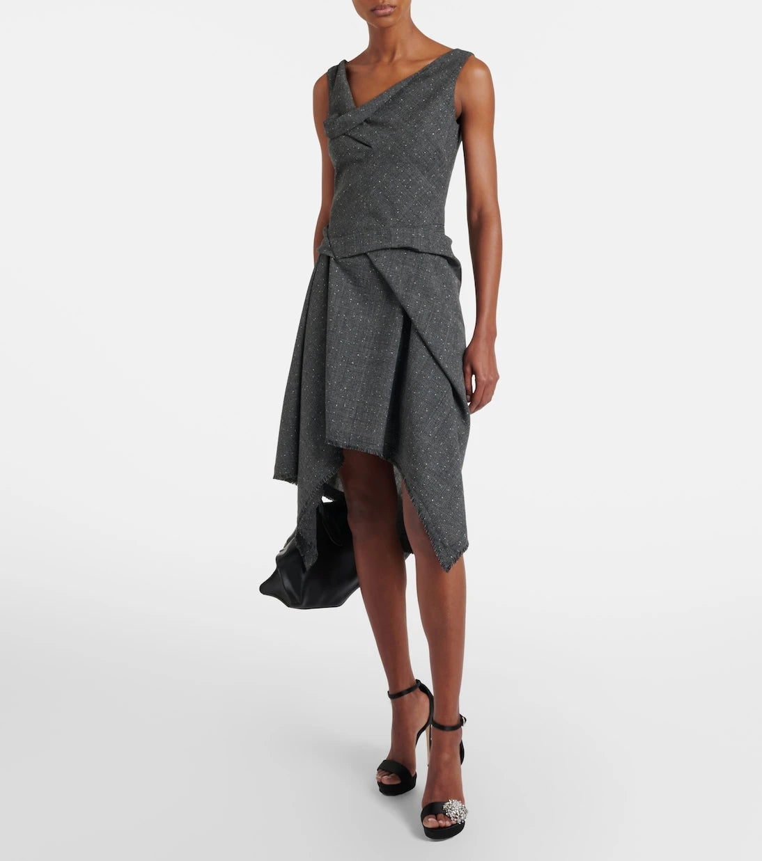 McQueen - Wool midi dress