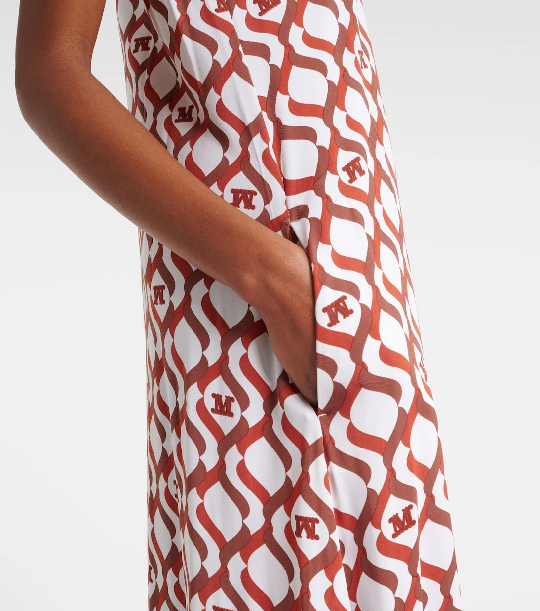 Max Mara - Paste printed midi dress