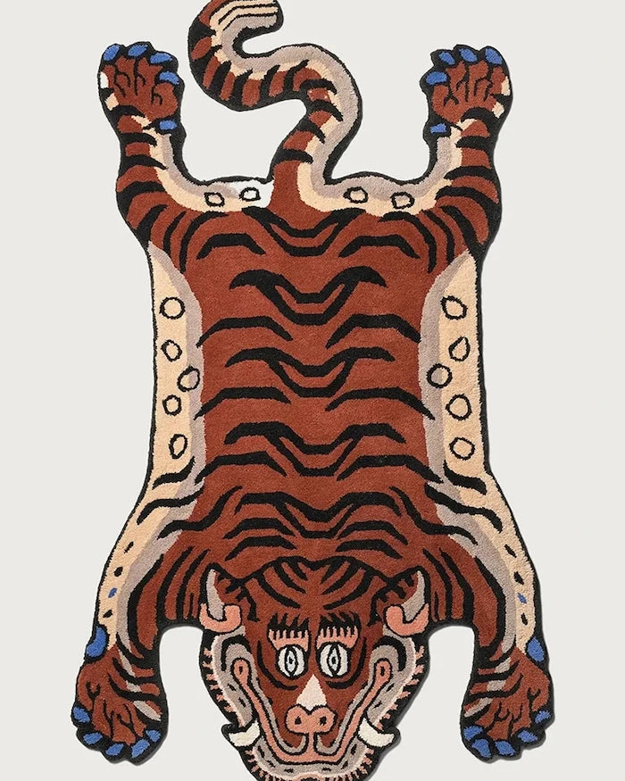 Bongusta dekoratif yün halı 115 x 190 cm