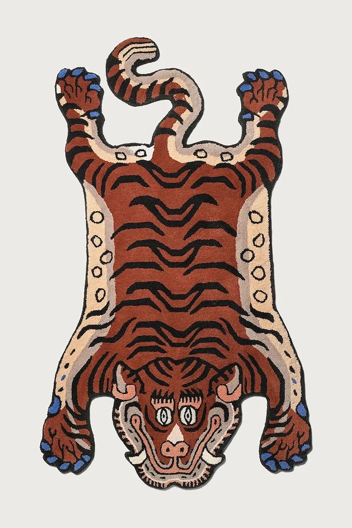 Bongusta dekoratif yün halı 115 x 190 cm