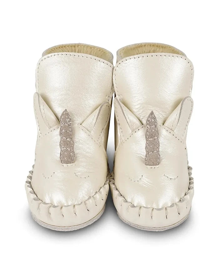 Donsje Ynzi Booties Unicorn Bebek Deri Ayakkabı