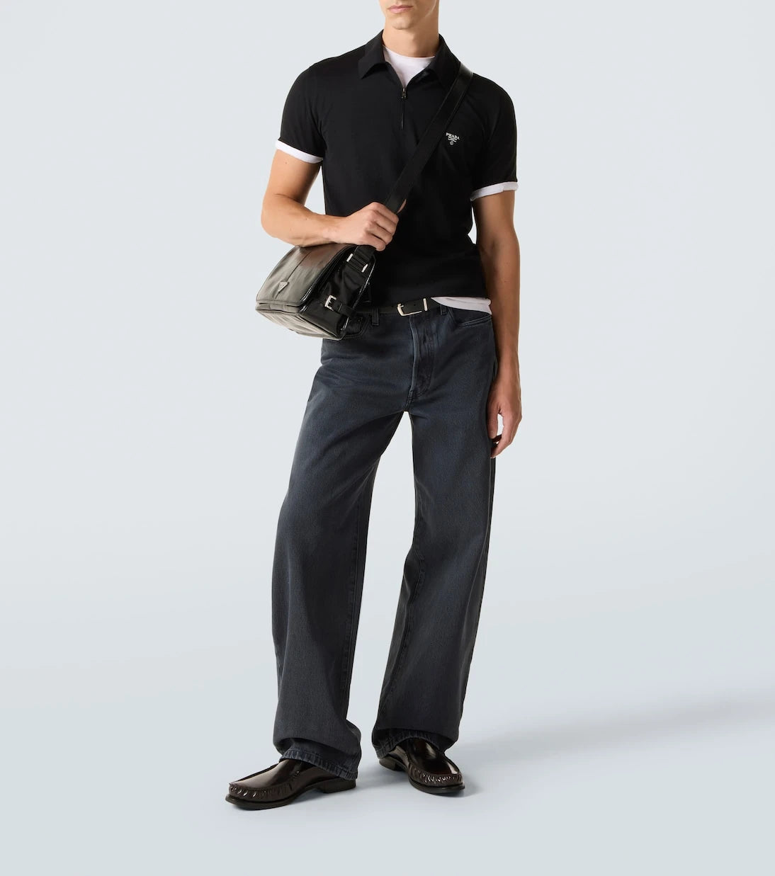 Prada - Leather shoulder bag