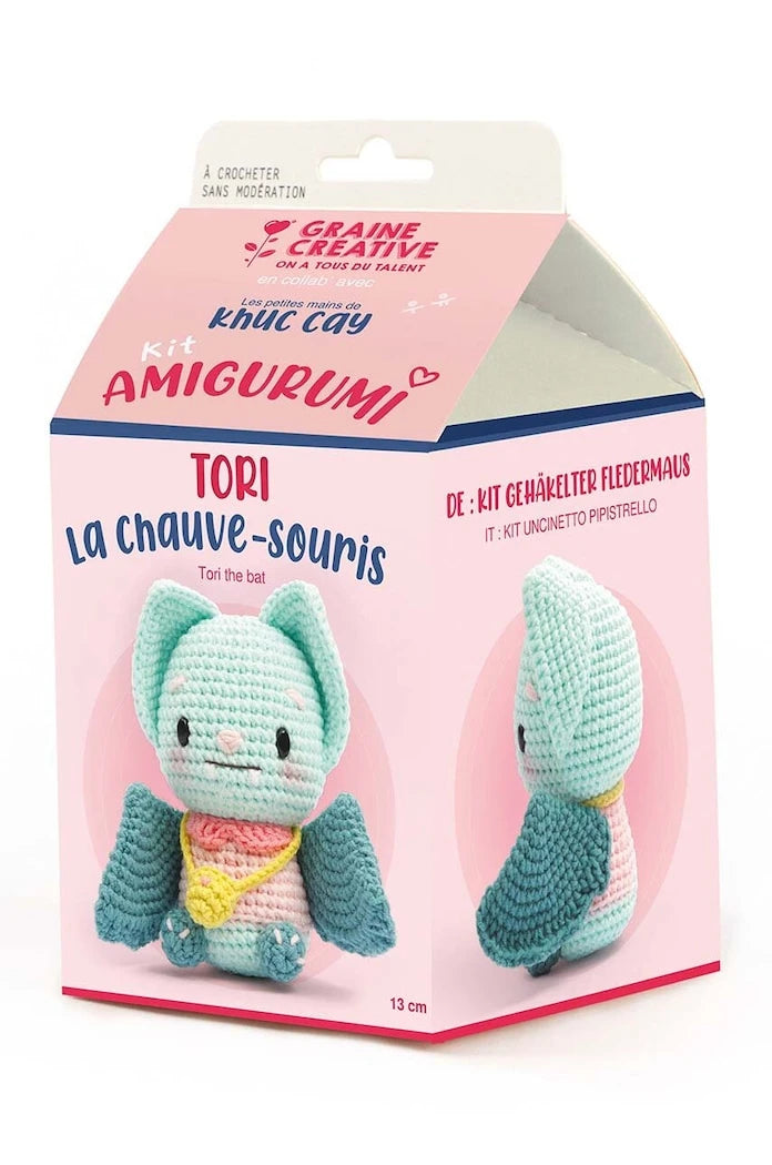 Graine Creative Kit AMigurami Chauve-Souris Tığ İşi Seti