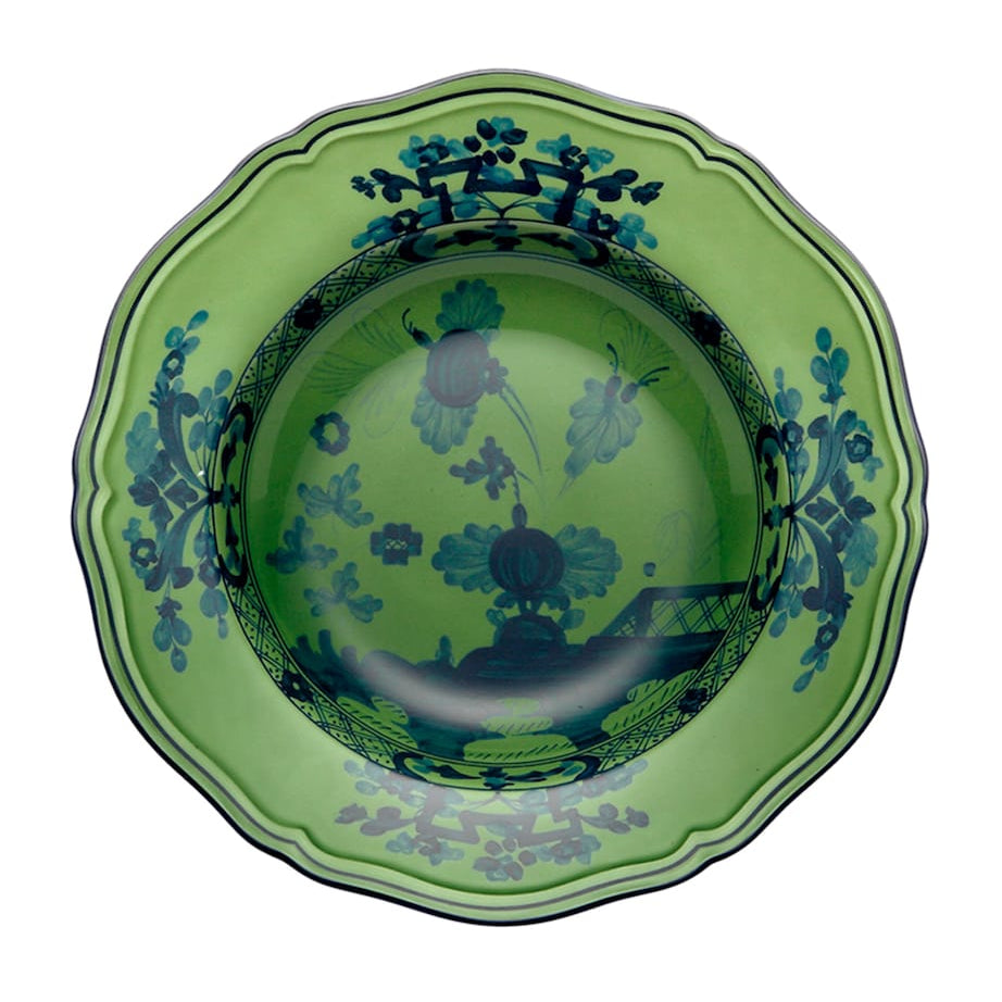 Oriente Italiano Malachite Soup Plate (24cm)
