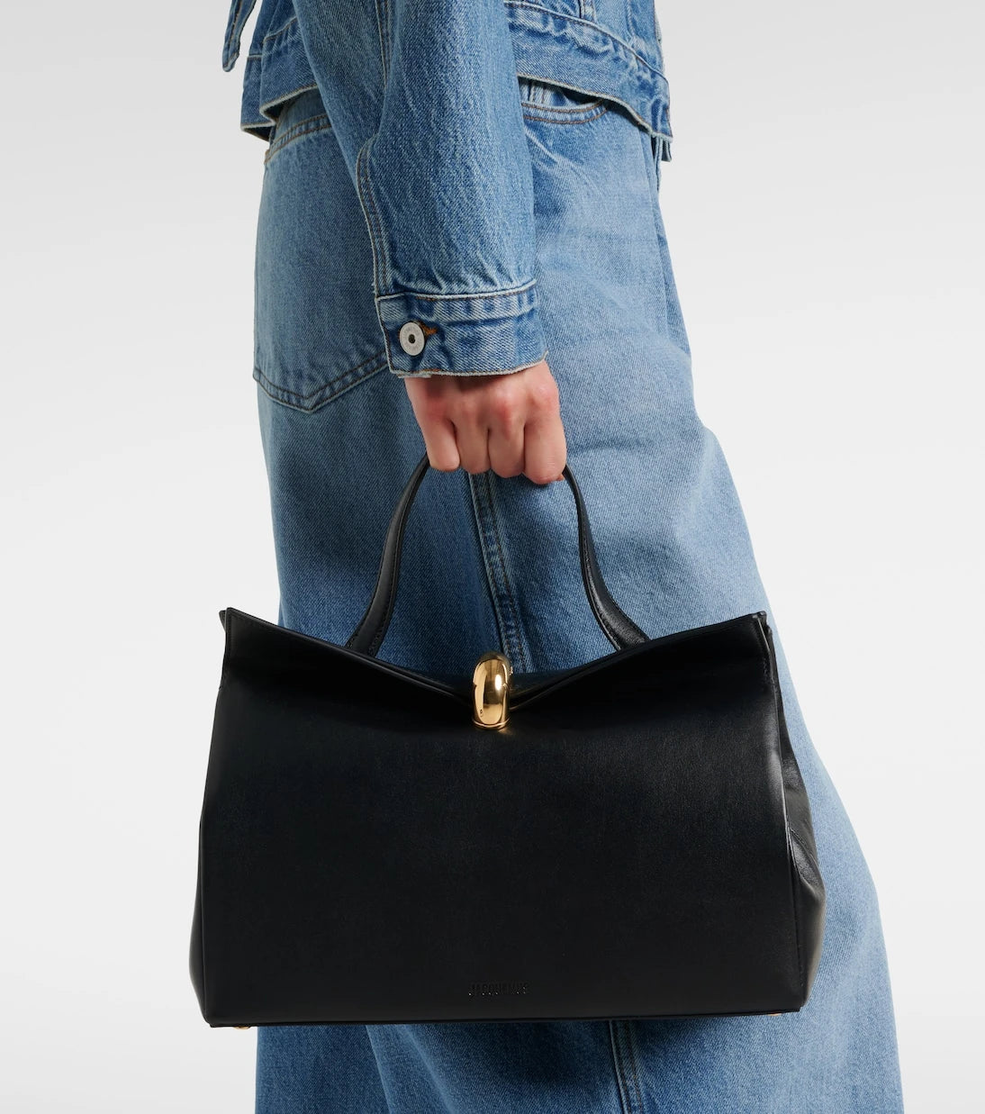 Jacquemus - Valerie Medium leather top-handle bag