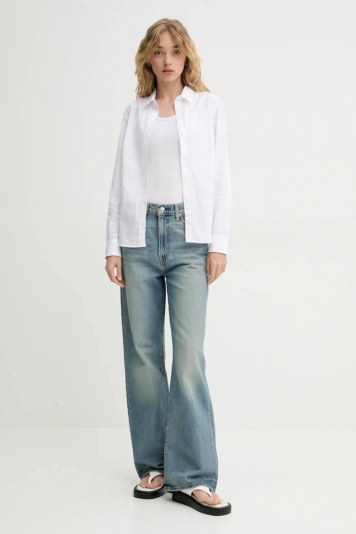 Памучна риза Levi's THE CLASSIC BW SHIRT