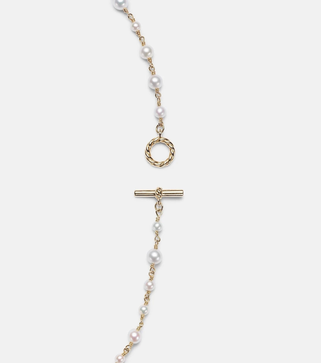 David Yurman - Pearl Classics 18kt gold necklace with pearls