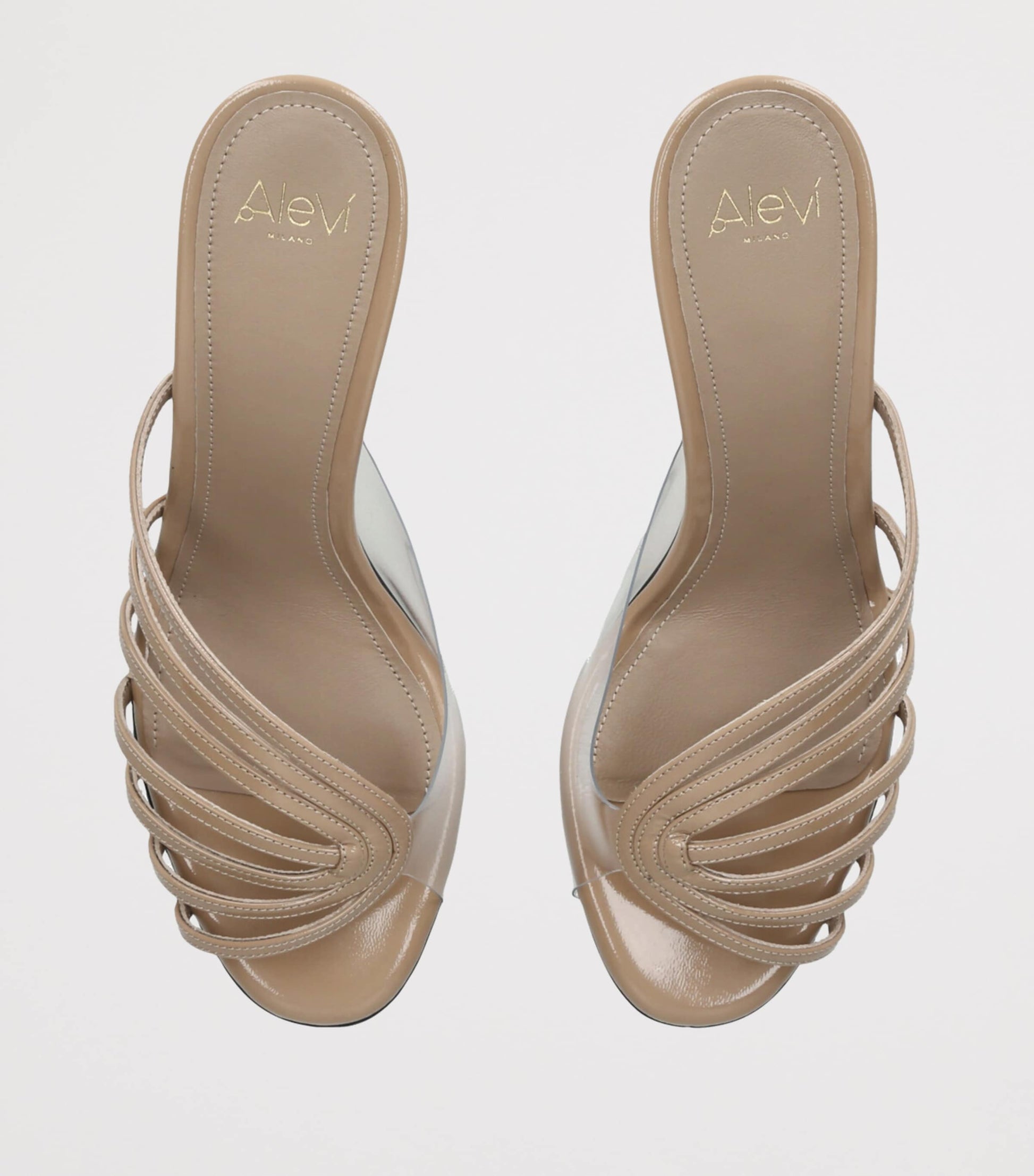 Patent Leather Miriam Heeled Mules 80