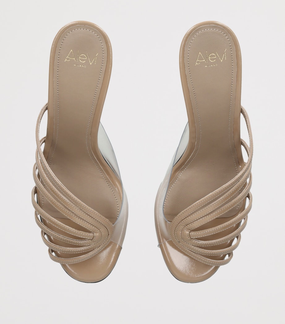 Patent Leather Miriam Heeled Mules 80