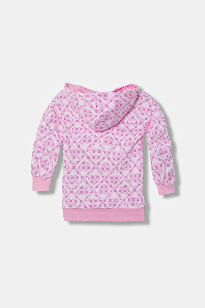 Детска памучна рокля Guess