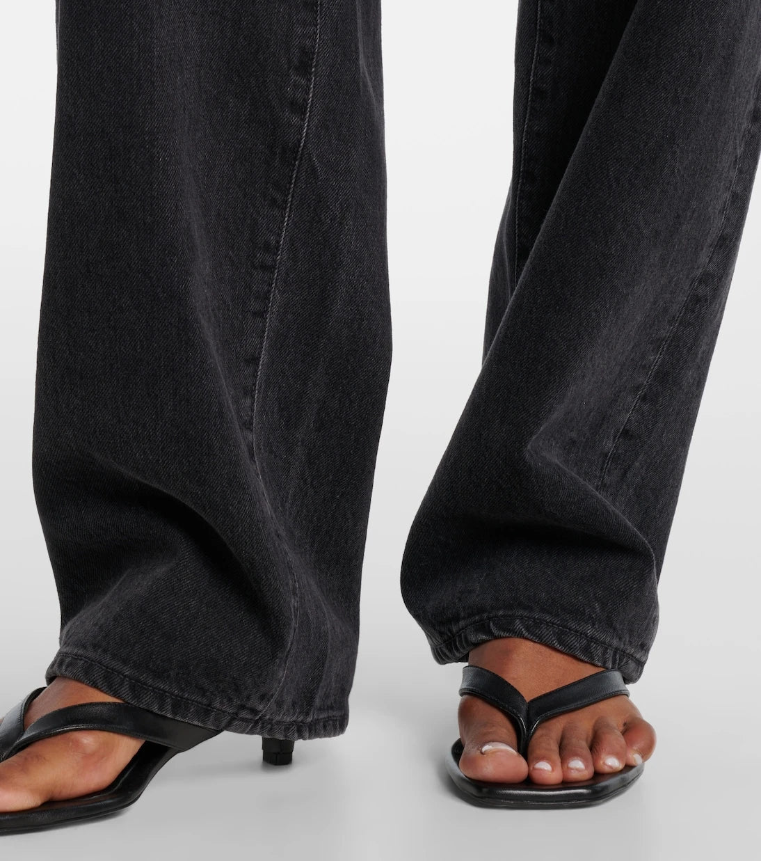 Slvrlake - Tess Long high-rise barrel-leg jeans