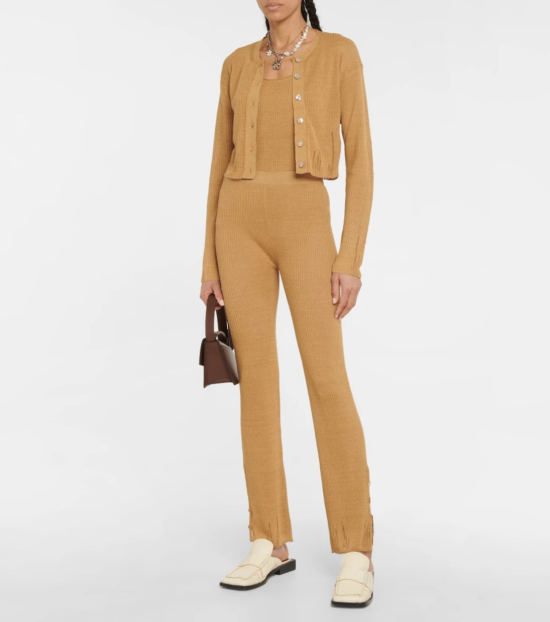 Acne Studios - Eskitilmiş kısa hırka
