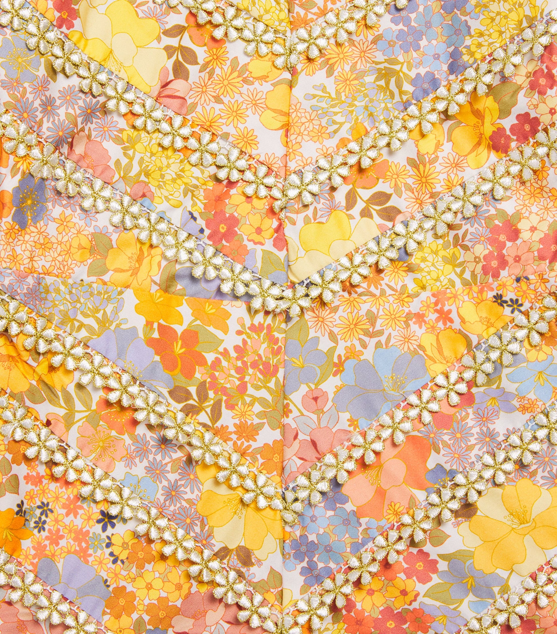 Cotton Floral Avelle Playsuit (3-16 Years)