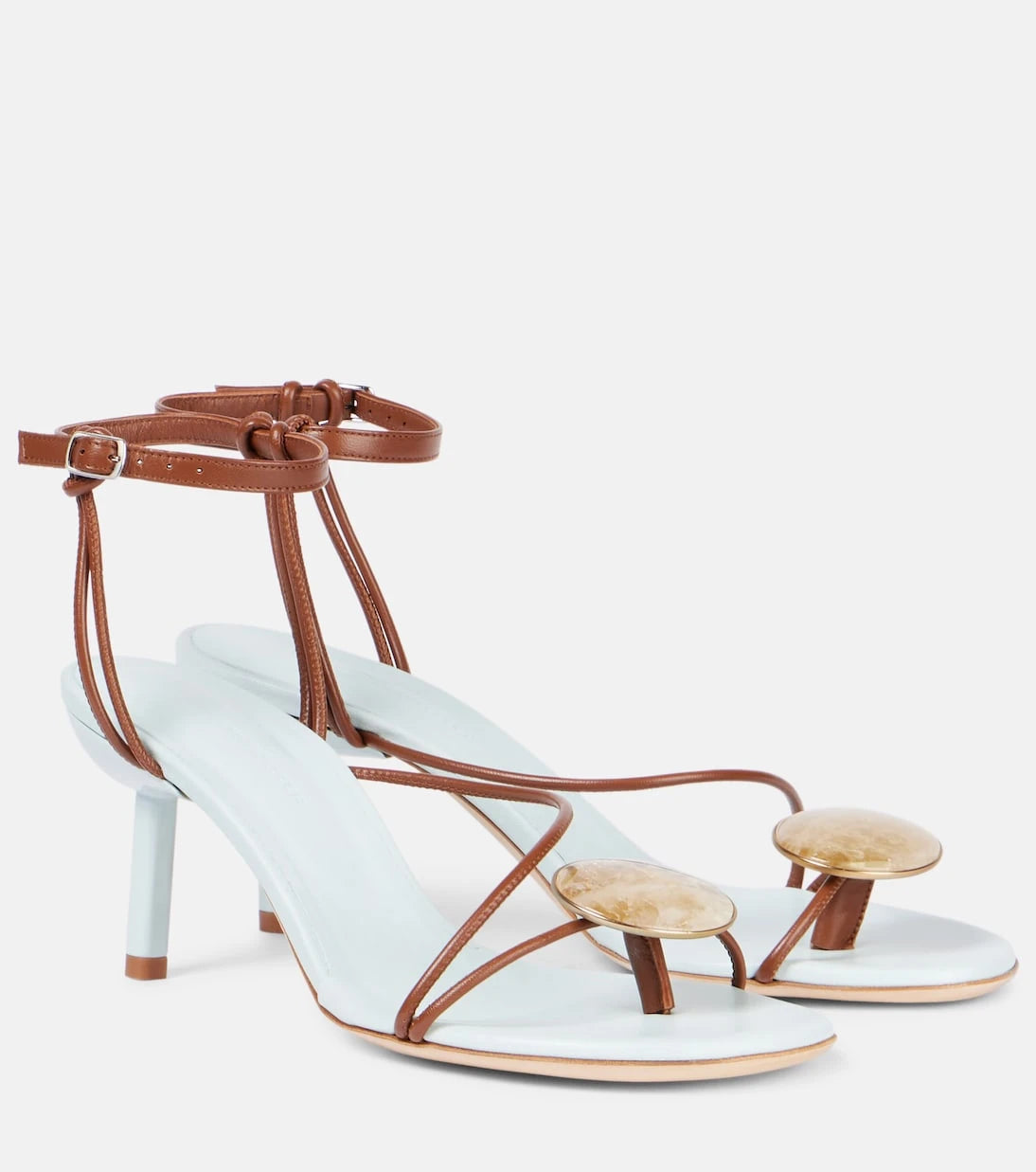 Christopher Esber - Doma 70 embellished leather sandals