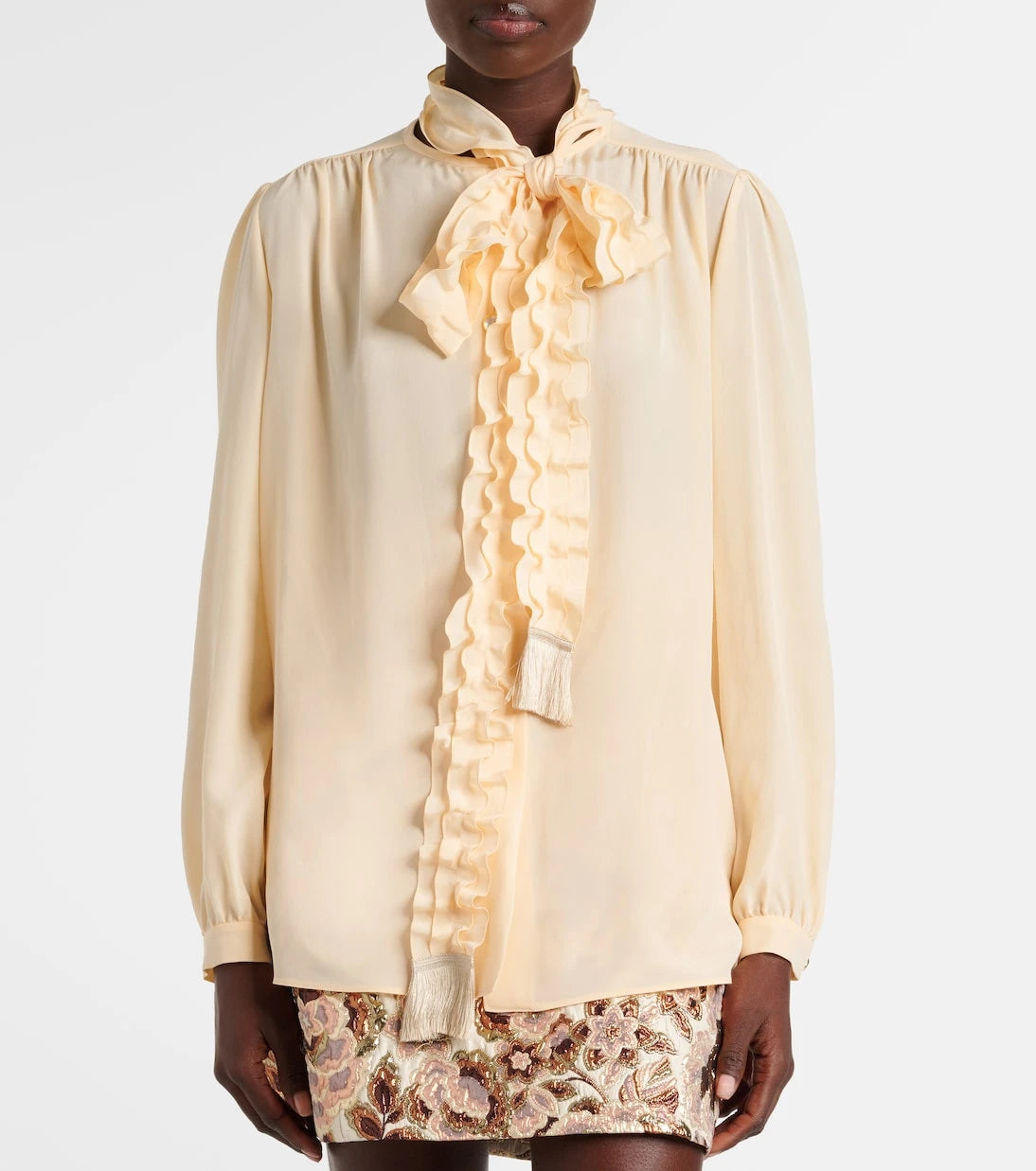 Valentino - Crêpe de chine shirt