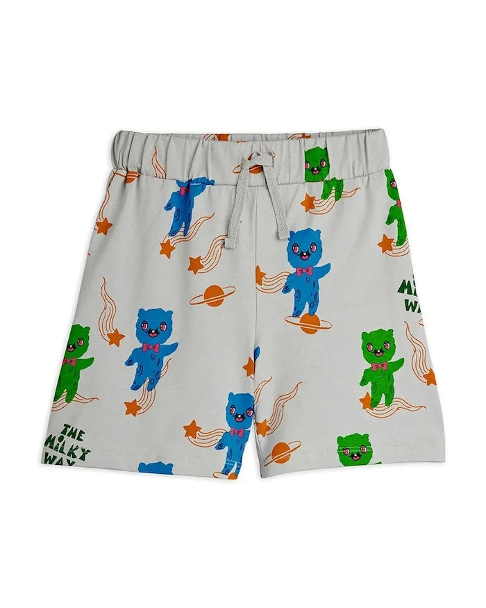 Детски памучен къс панталон Mini Rodini Aliens