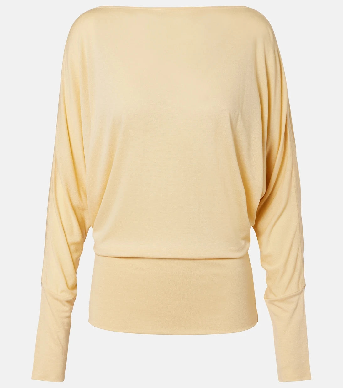 Toteme - Draped jersey top