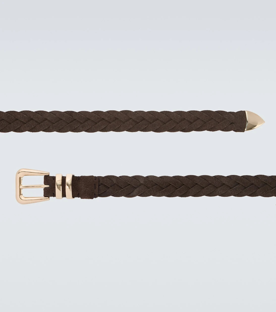 Brunello Cucinelli - Braided suede belt