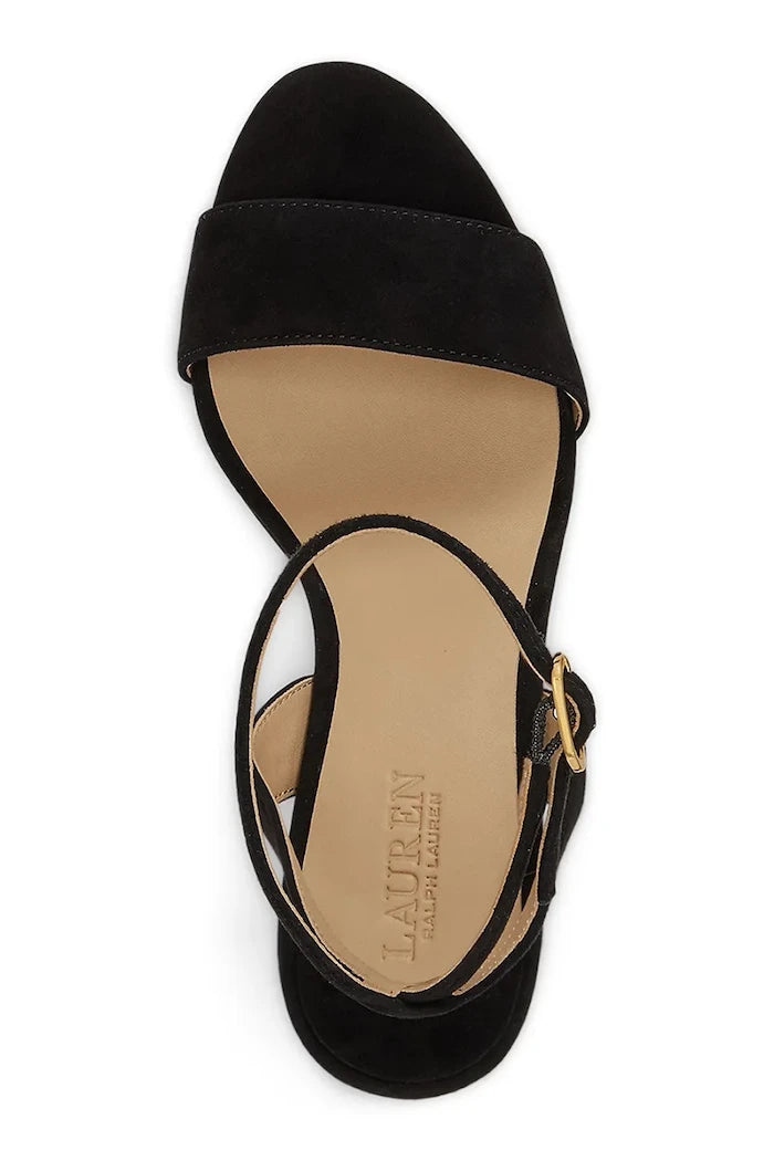 Lauren Ralph Lauren Gracy Deri Topuklu Sandalet
