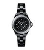 CHANEL Ceramic, Steel and Diamond J12 Calibre 12.2 Watch 33mm