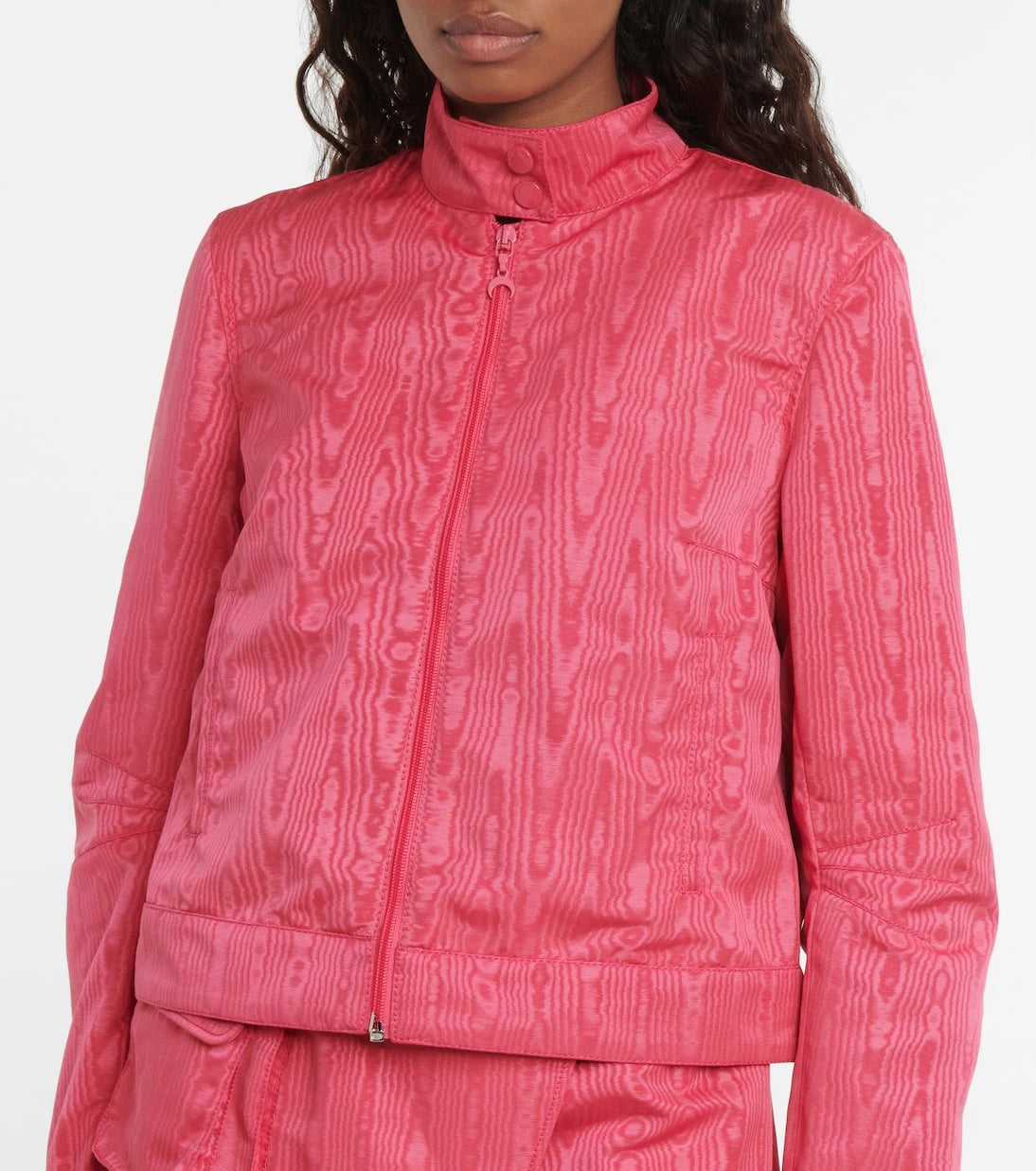 Marine Serre - Boxy Moire track jacket