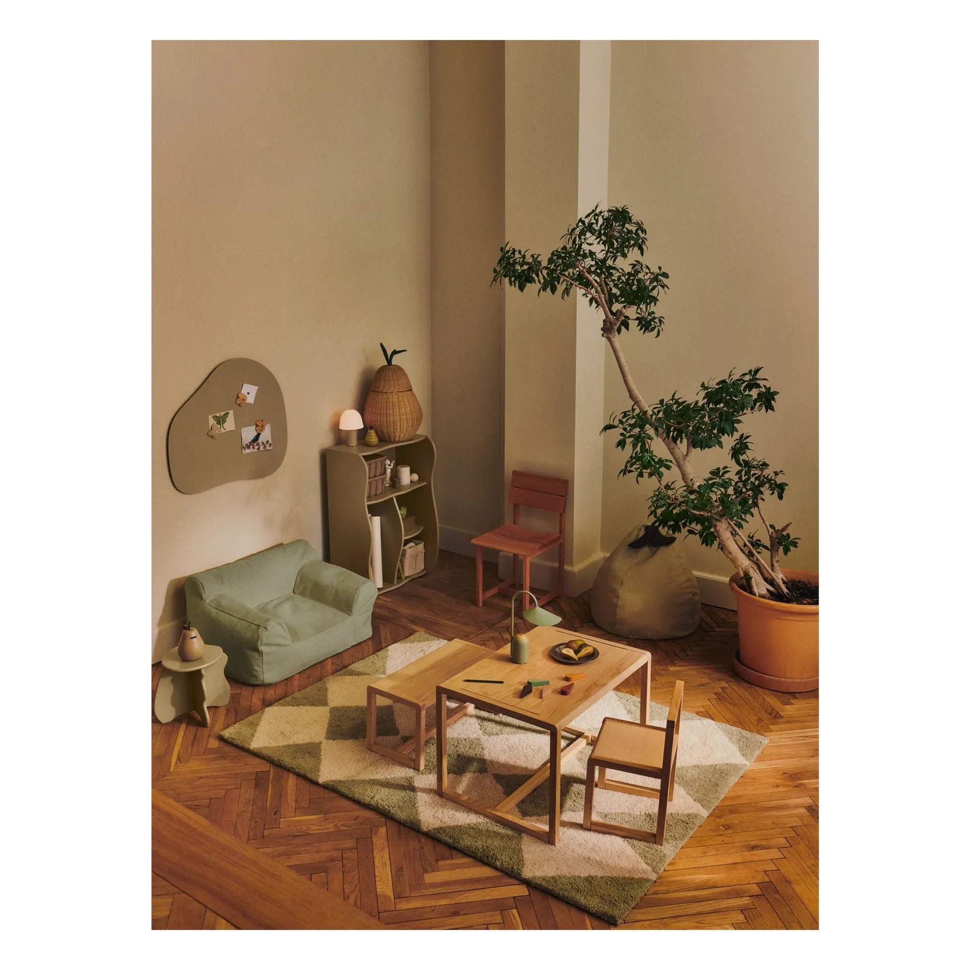 Ferm Living Kids - Willora magnetic board | Beige
