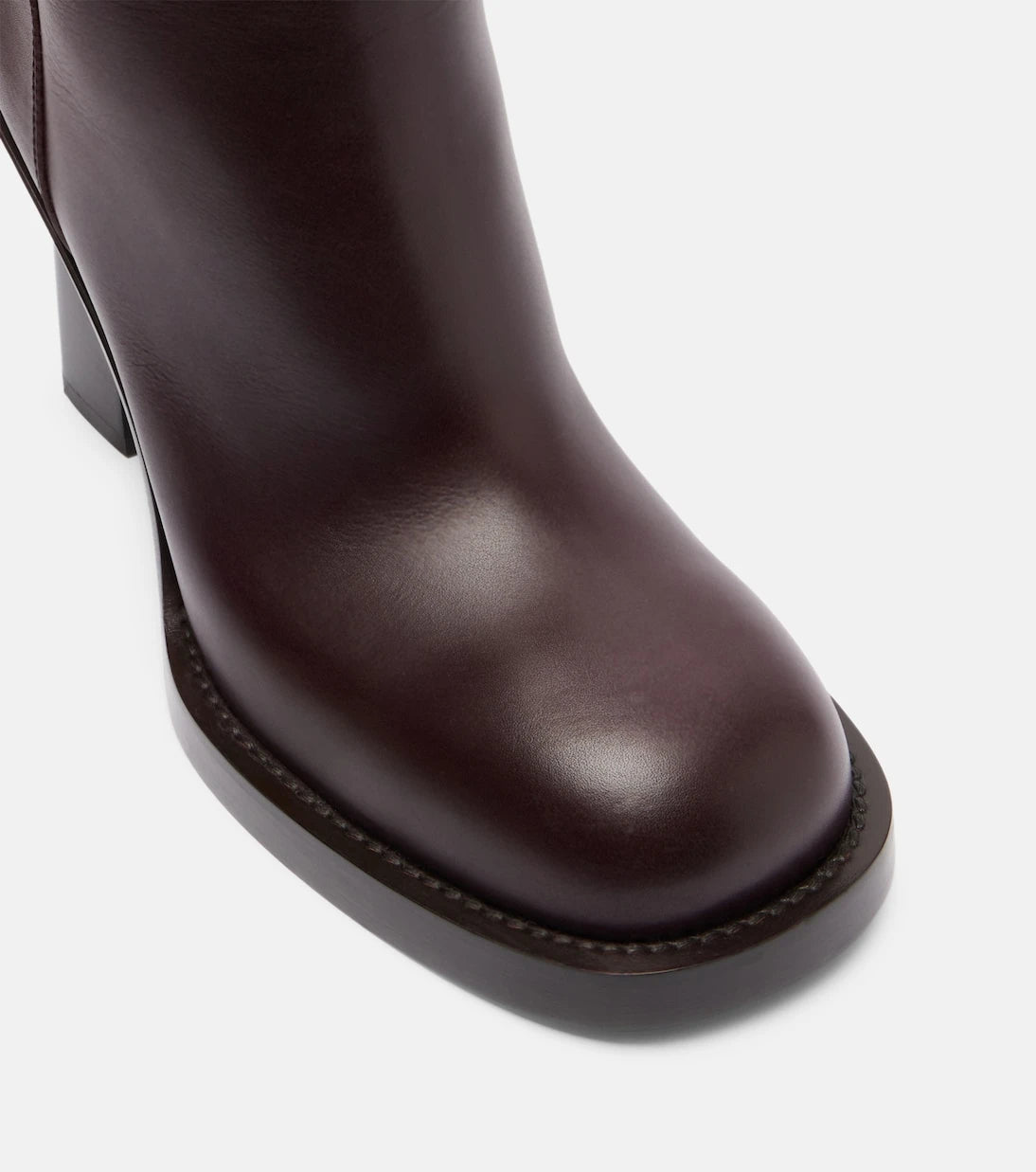 Burberry - Cavalier 85 leather knee-high boots