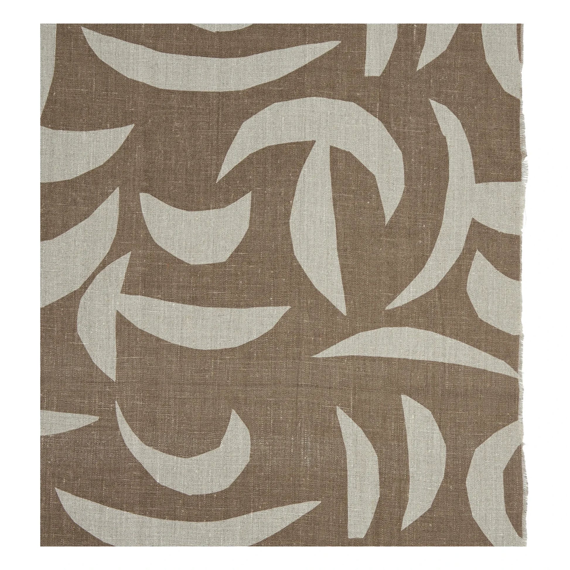 Aeand - Carob Linen Wall Hanging | Chocolate