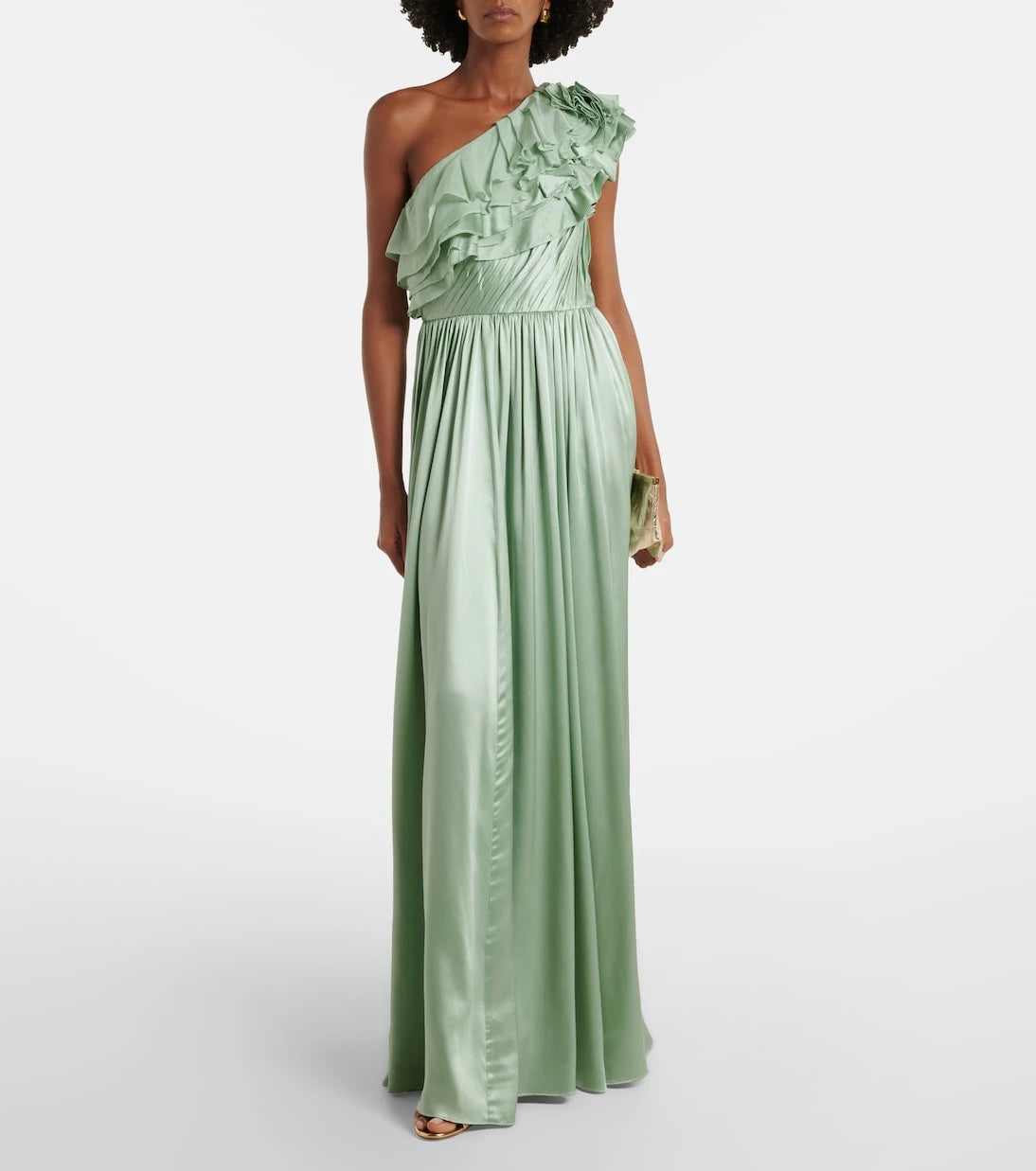 Ulla Johnson - Avalina ruffled silk maxi dress