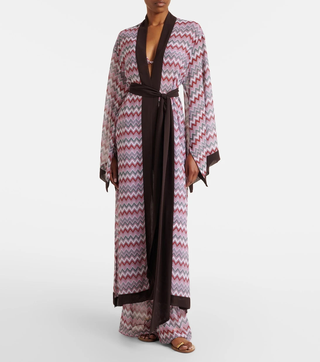 Bananhot - Jim chevron cotton beach cover-up