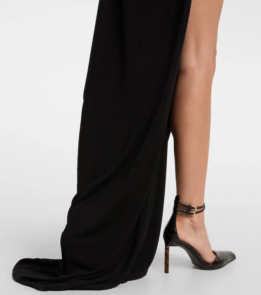 Tom Ford - Asymmetric crêpe jersey maxi dress
