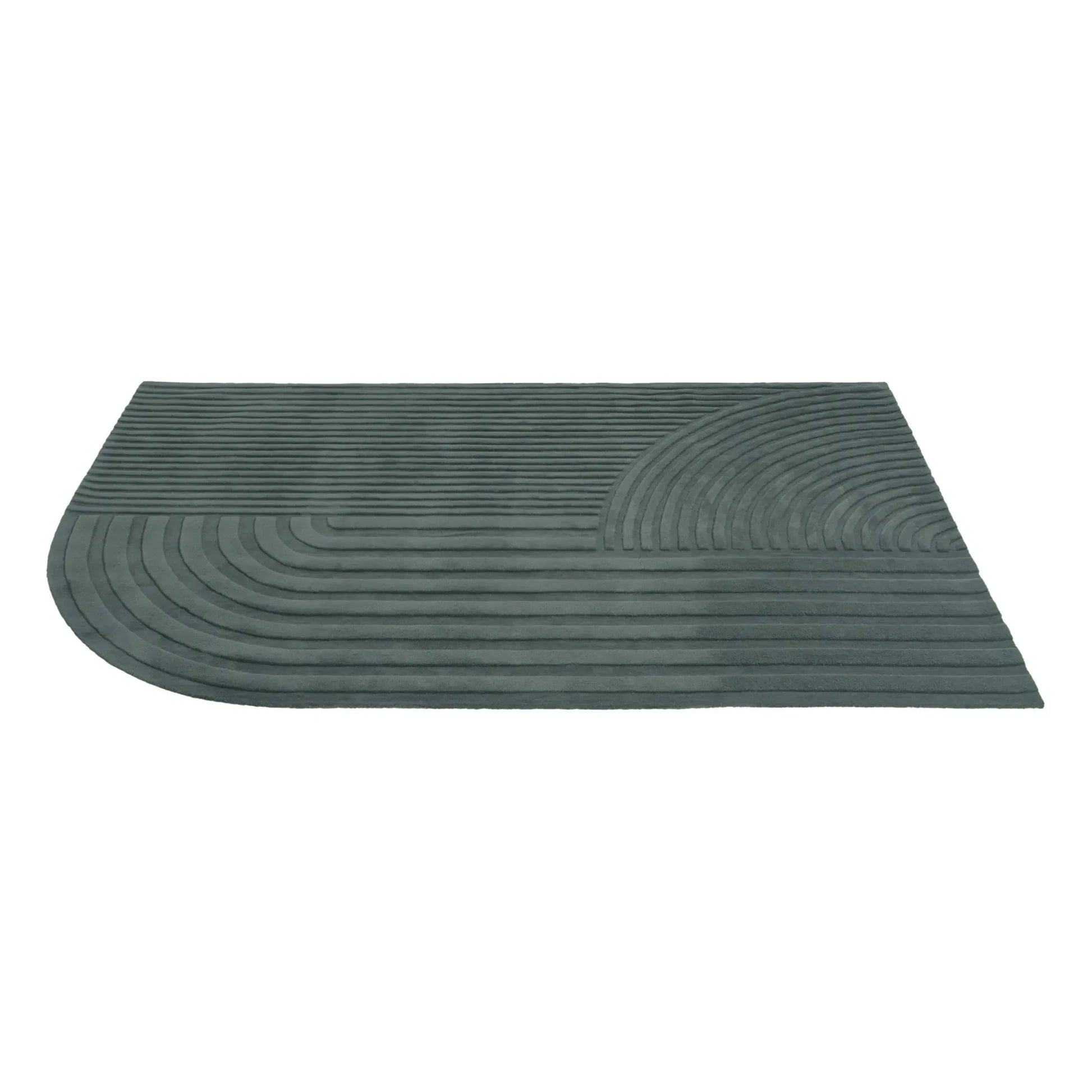Muuto - Relevo Rug - Studio Pepe | Dark green