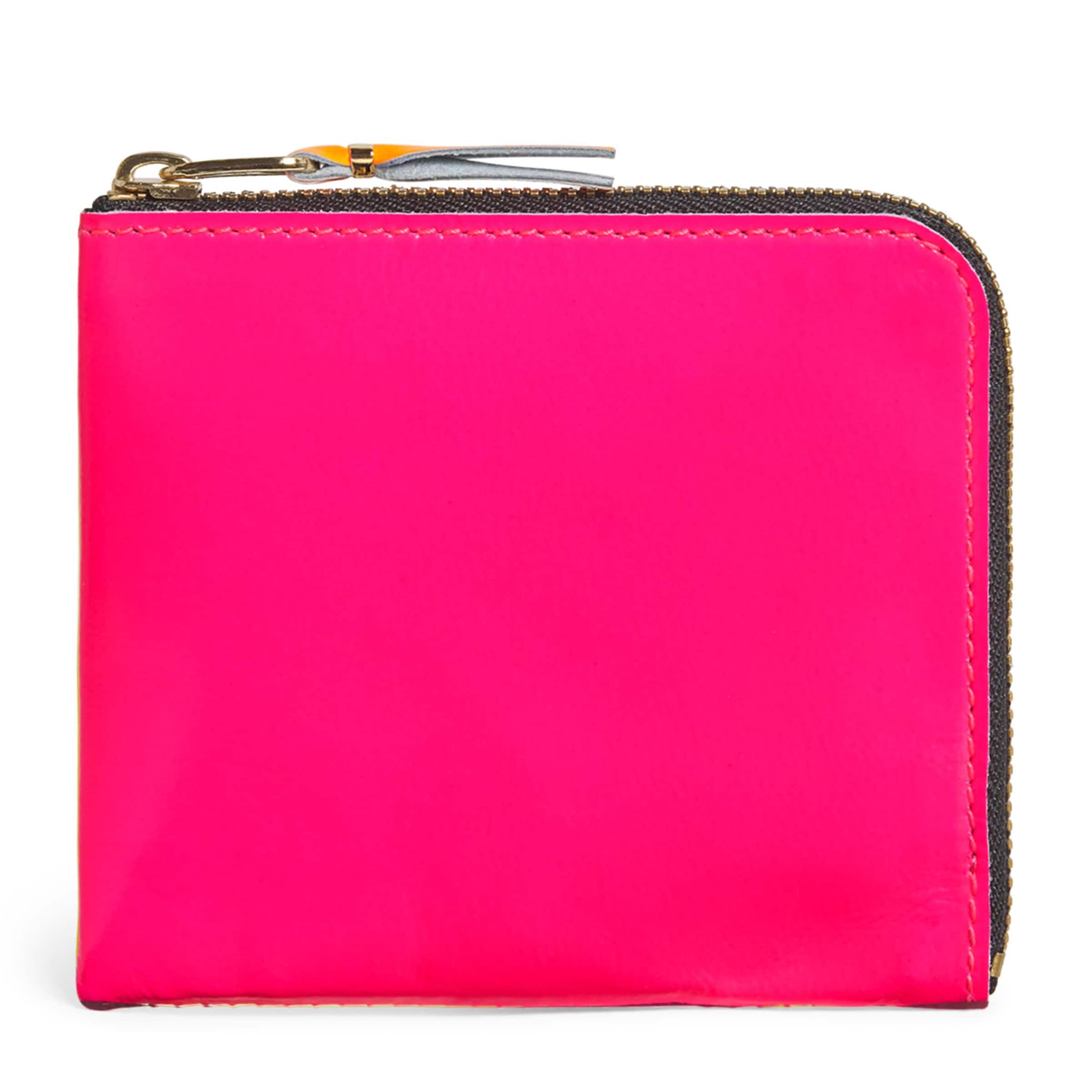Comme Des Garçons Wallet Small Leather Super Fluo Wallet