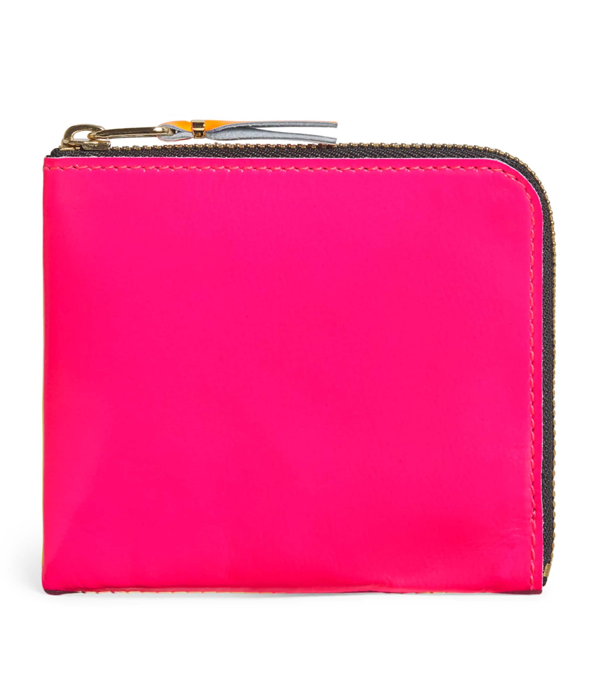Comme Des Garçons Wallet Small Leather Super Fluo Wallet