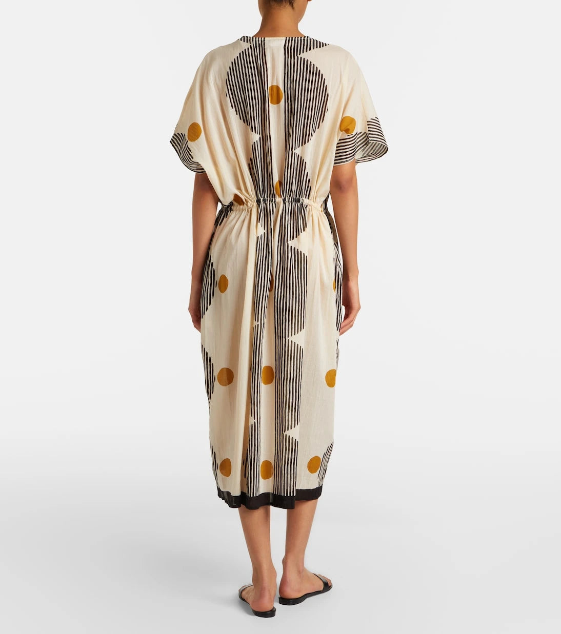 Velvet - Amira printed cotton kaftan