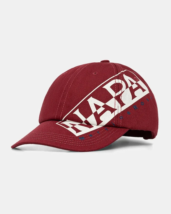 Памучна шапка с козирка Napapijri Napapijri x Martine Rose