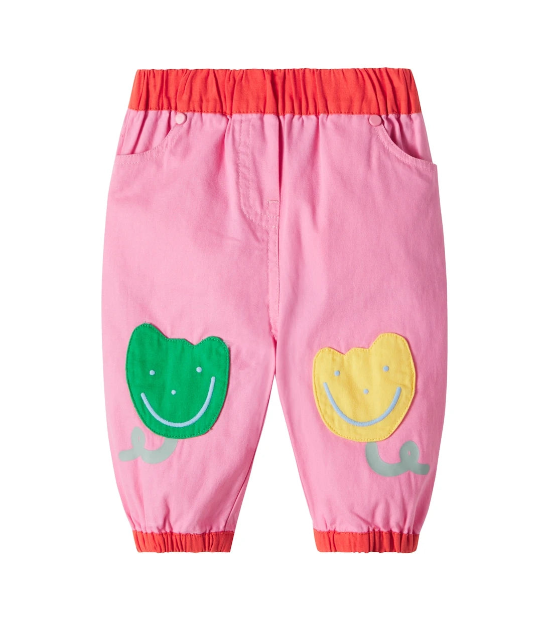 Stella McCartney Kids - جينز أطفال مُزين بالرقع