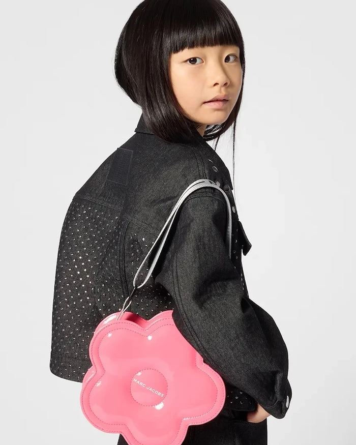 MARC JACOBS çocuklar için suni deri crossbody çanta
