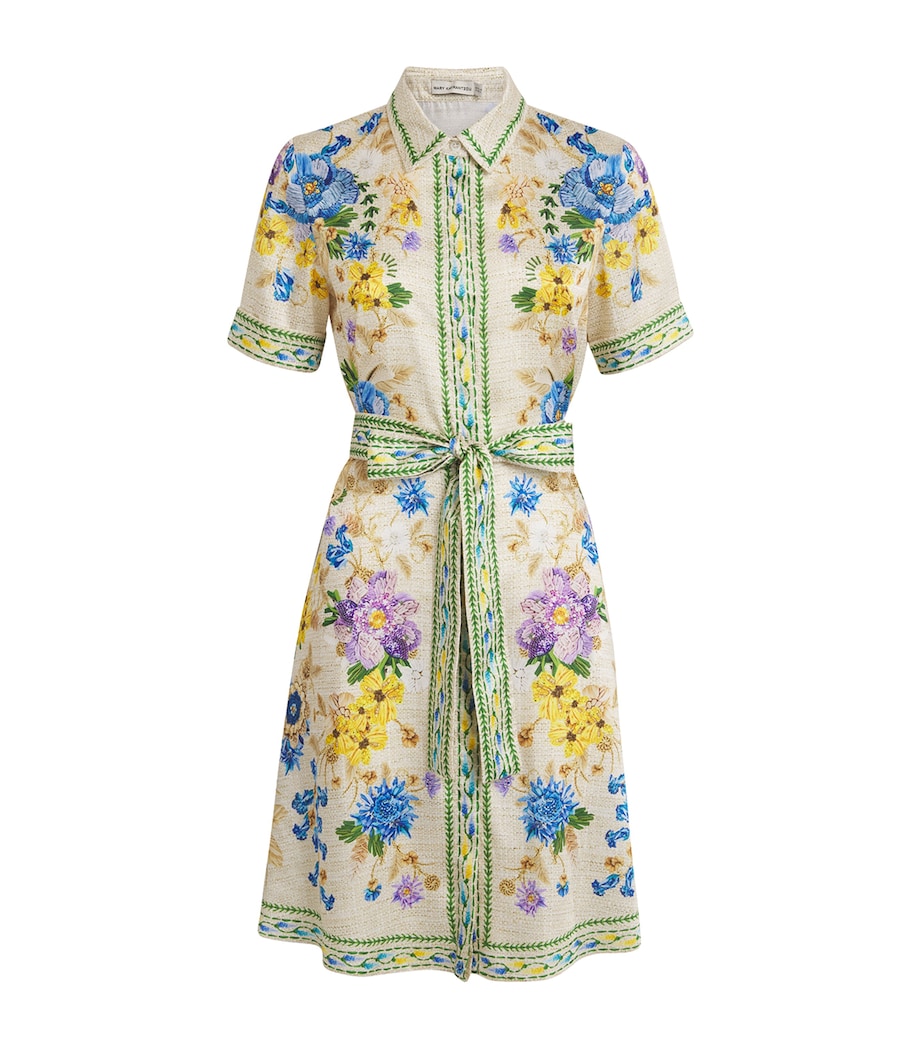 Multi Chima Shirt Mini Dress