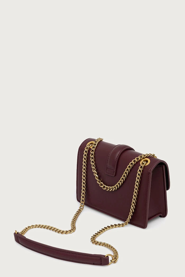 Just Cavalli suni deri kadın crossbody çanta