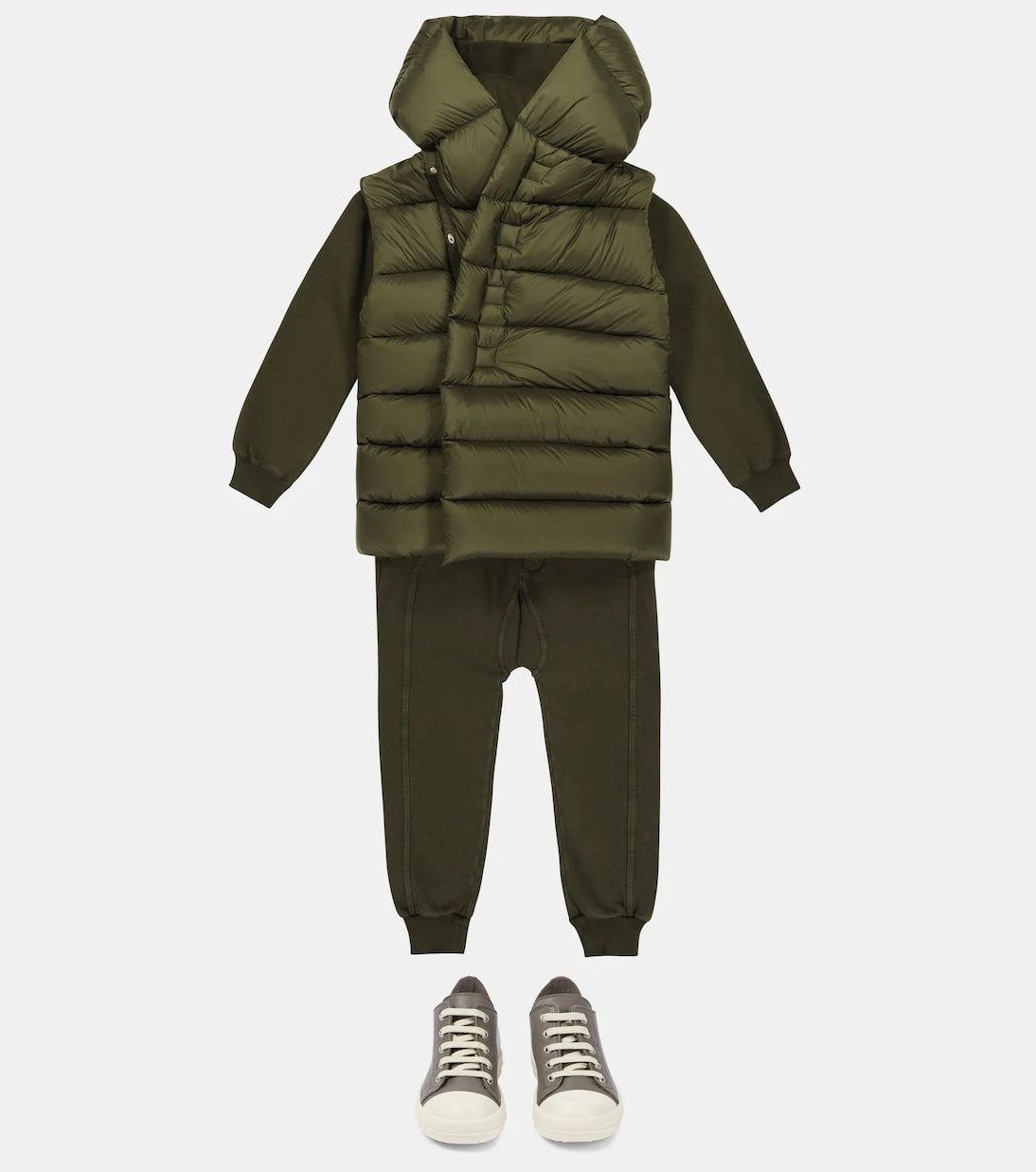 Rick Owens Kids - سترة مبطنة بالريش